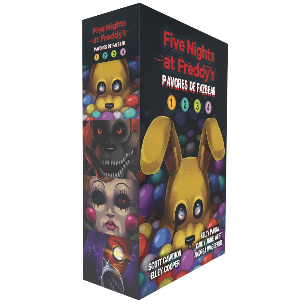 Livro Box Five Nights at Freddy’s - Pavores de Fazbear Volumes de 1-4 Scott Cawthon Intrínseca em Oferta na Shopee
