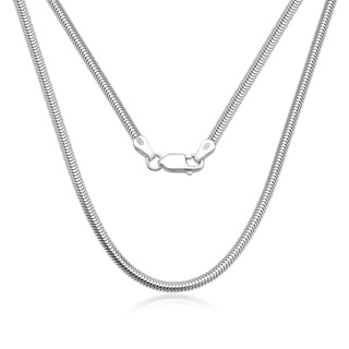 Corrente Feminina de Prata 925 Rabo de Rato Lacraia 45cm 3mm em Oferta na Shopee