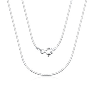 Corrente Feminina de Prata 925 Rabo de Rato Achatada 45cm 2mm em Oferta na Shopee