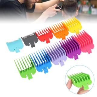 10 Pente de Maquina de Cortar Cabelo Profissional Reposição Colorido Para Cortar Cabelo 1,5-22mm em Oferta na Shopee