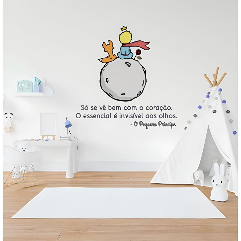 Adesivo de Parede Pequeno Principe em Oferta na Shopee