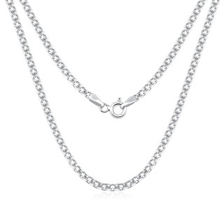 Gargantilha Feminina de Prata 925 Bismark 40cm 2mm em Oferta na Shopee