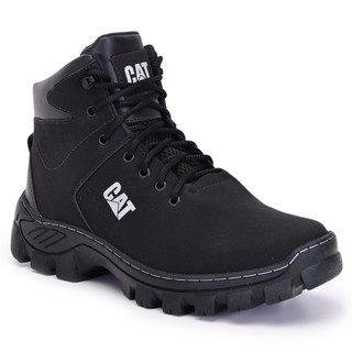 Bota Masculina Coturno Cat Adventure Trilha com Sola Costurada