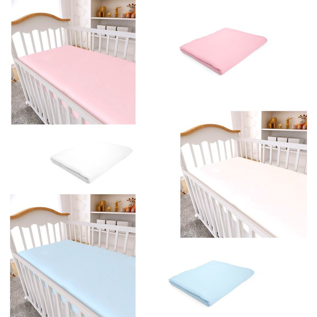 LENÇOL AVULSO PARA BERÇO AMERICANO PAPI – 100% ALGODÃO | 130 x 70 x 12 CM | COM ELÁSTICO
