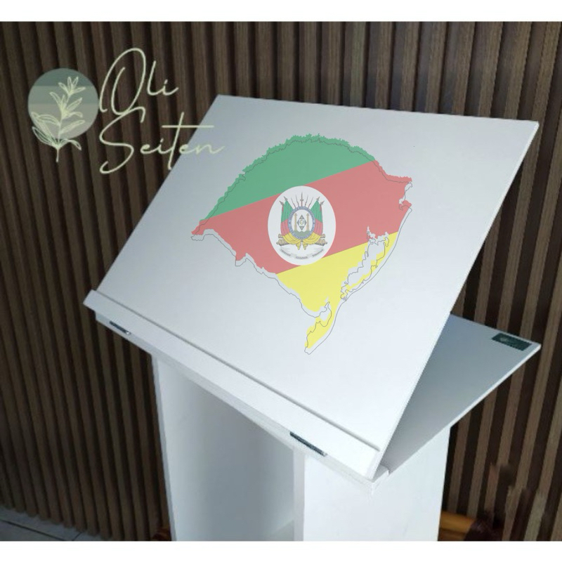 Prancheta A3  Para Desenho/leitura/ pintura Inclinável MDF