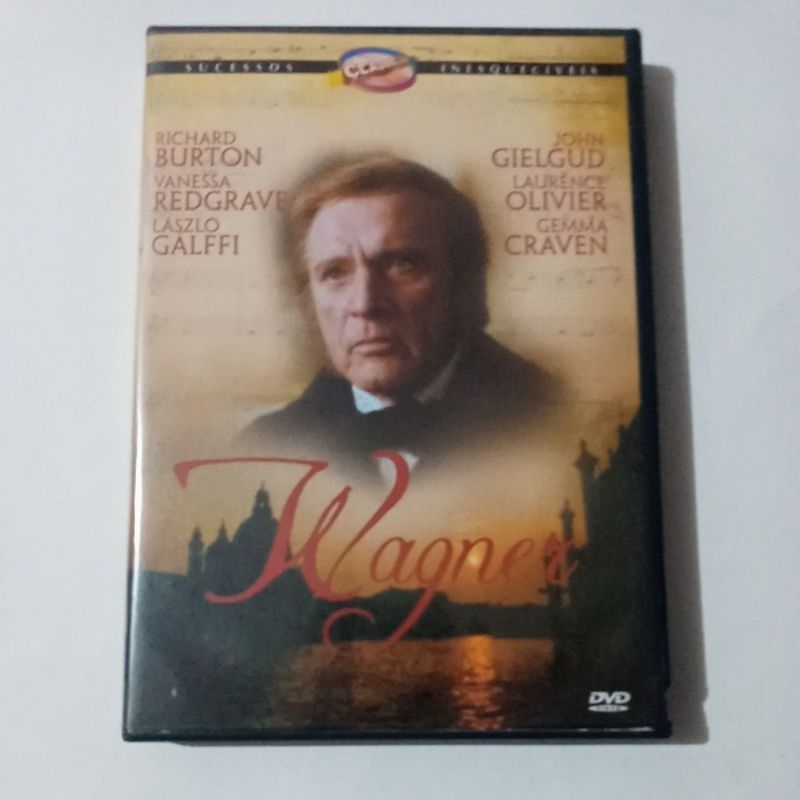 DVD WAGNER - RICHARD BURTON / MINISSERIE - 4 DISCOS
