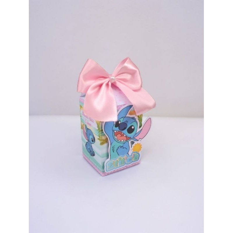 Caixa Milk Personalizada Stitch\ Lembrancinhas \ Festa infantil \ Aniversário