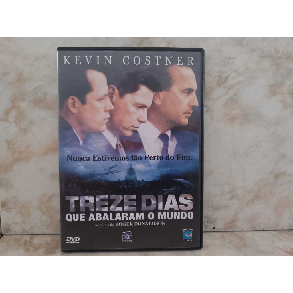 Dvd - Treze Dias Que Abalaram O Mundo - Kevin Costner