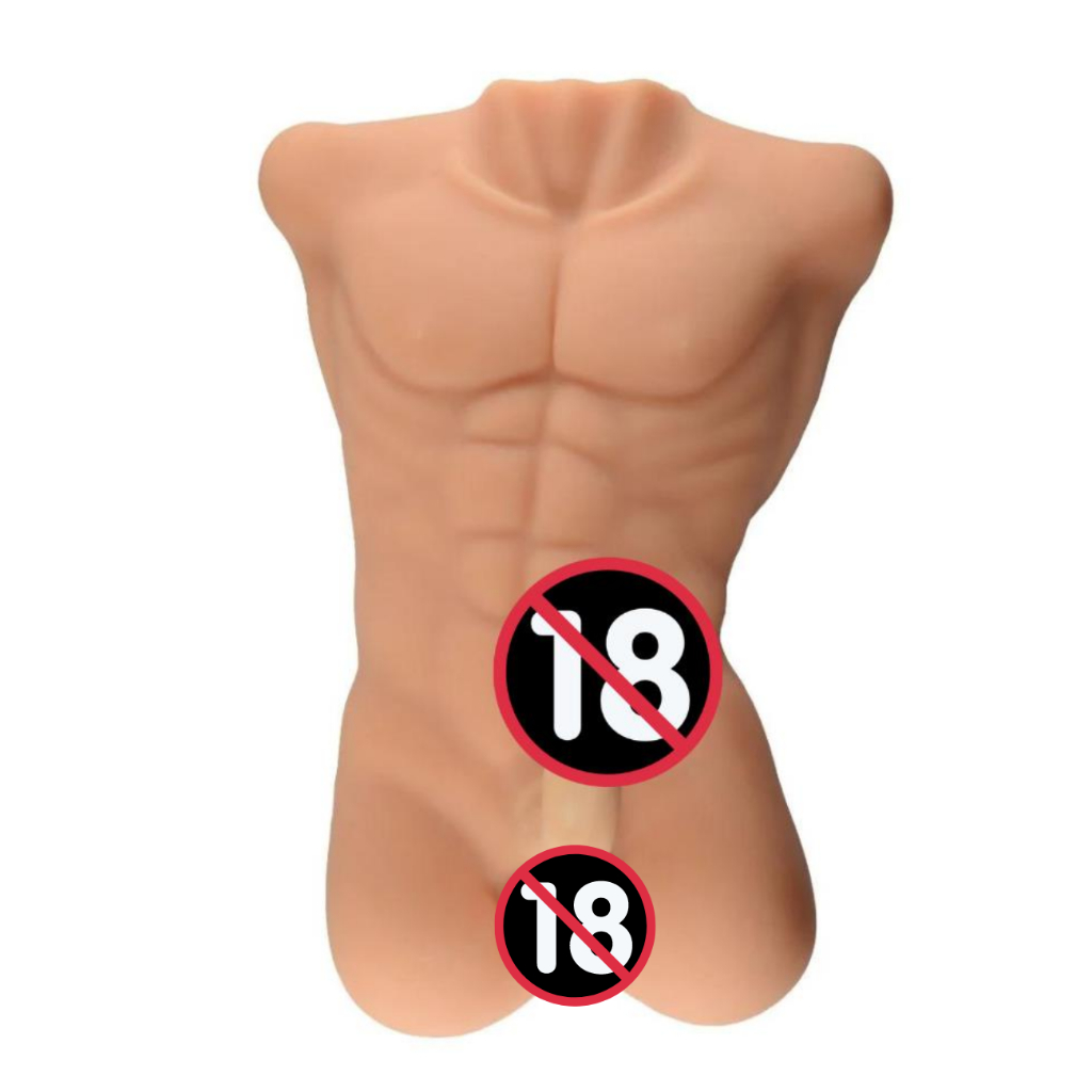Boneco Masturbador Feminino Corpo Homem Pênis Sex Shop