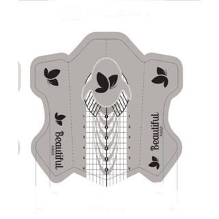 Moldes de Papel 100 unid -  Beautiful Nails caixa com 100 - para unhas acrílicas, unha de gel  e unhas de polygel. em Oferta na Shopee