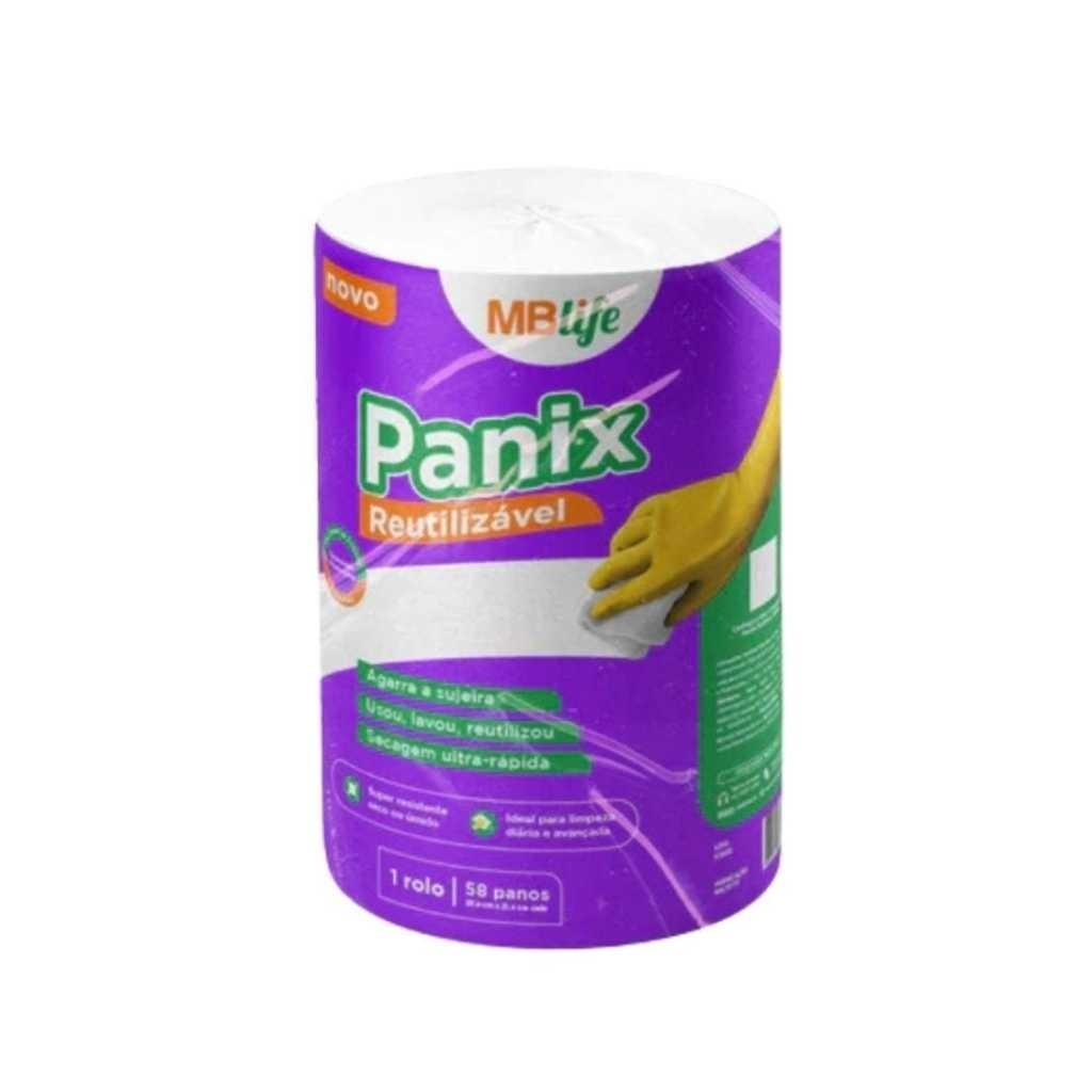 Kit 5 Panos Multi Uso Reutilizável Manicure Com 290 Toalhas Panix