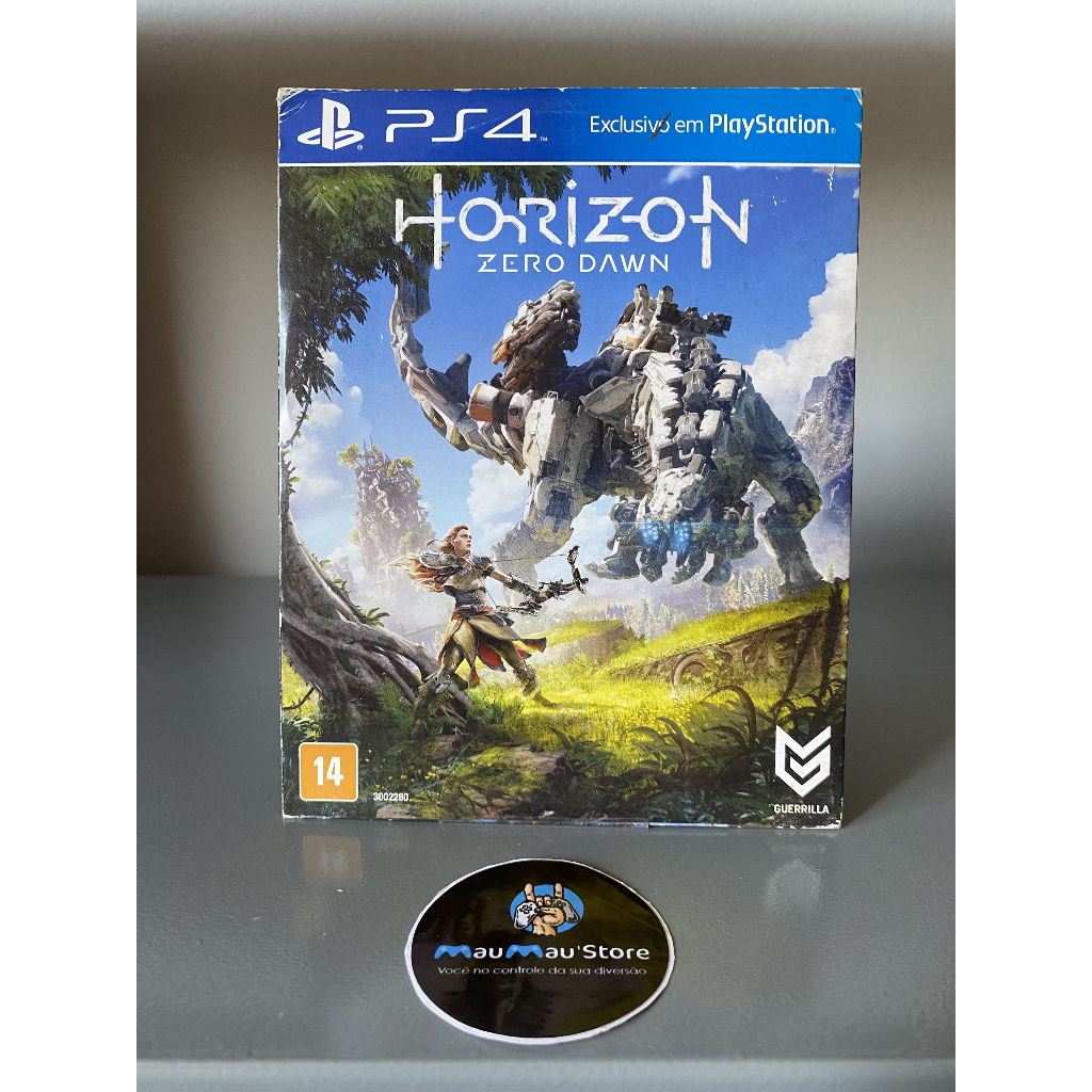 Horizon Zero Dawn PS4 Original Usado Jogos de Ação Mídia Física