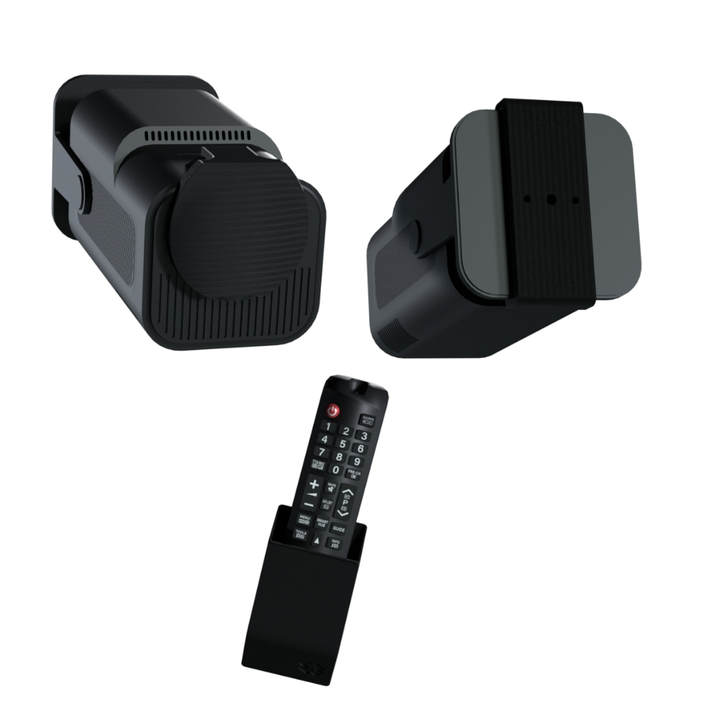 Kit Suporte de Parede/Teto, Protetor de Lente e Suporte p/ Controle p/ Projetor HY320