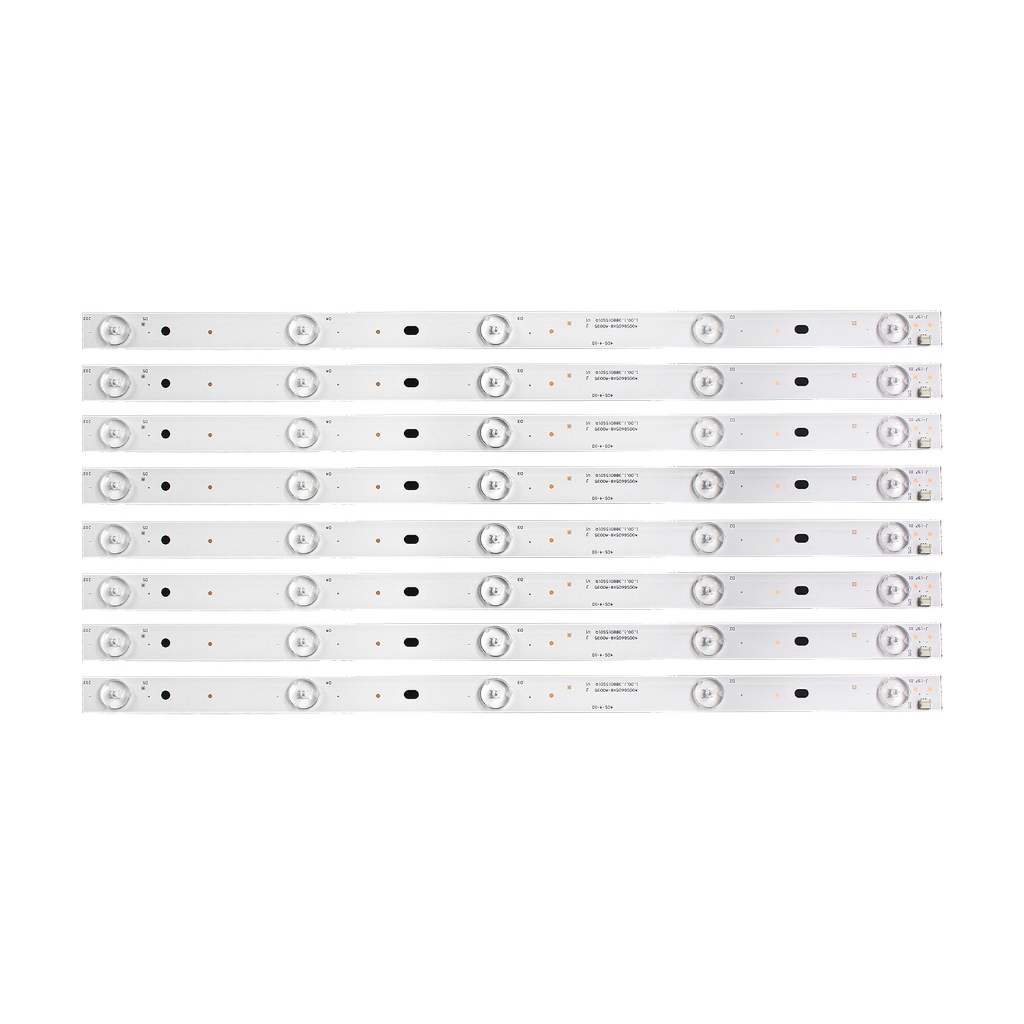 Kit Completo com 8 Barras Led TV Compatível c/ Philco PH40R86DSGW /  PH-40R - Barras Novas c/ Nota