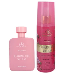 Kit Deo Colônia Charlotte + Body Splash Charlotte