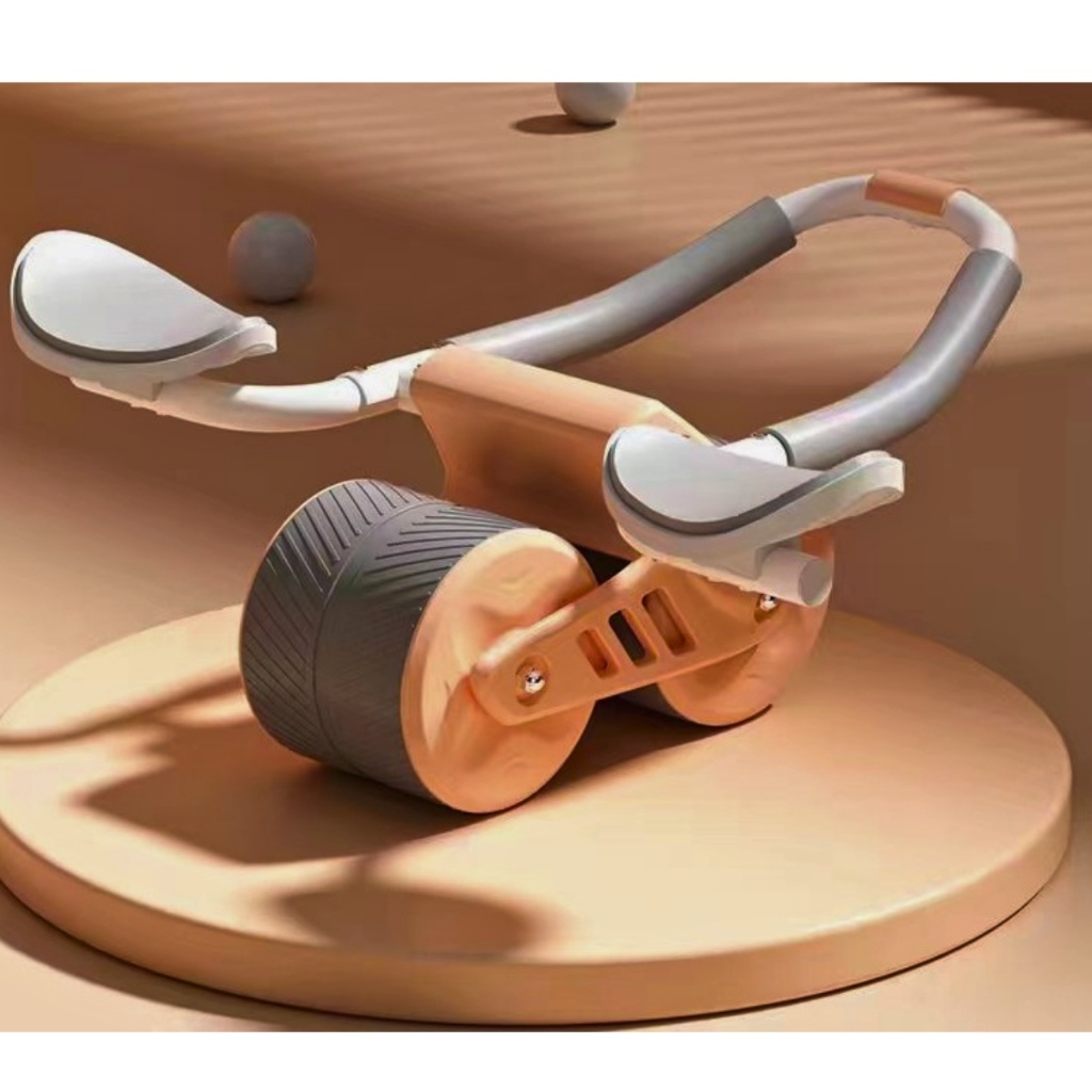 Roda Rolo Abdominal Lombar Aparelho De Ginástica Exercício Físico Musculo Braço Abdômen