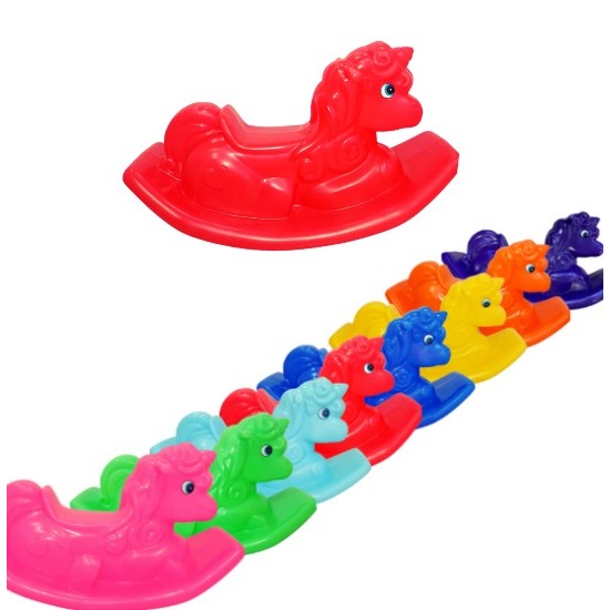 Gangorra Infantil Mágica Unicornio Cavalinho Para Meninos E Meninas Até 50kg