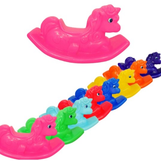Gangorra Unicornio Premium 9 Cores Lindas Para Crianças até 50kg Balanço Gangorra Playground