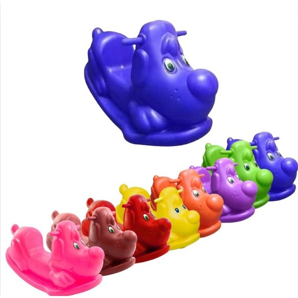 Balanço Infantil Gangorra Cachorrinho Dog para Meninos e Meninas Brinquedo Plástico Parquinho em Oferta na Shopee