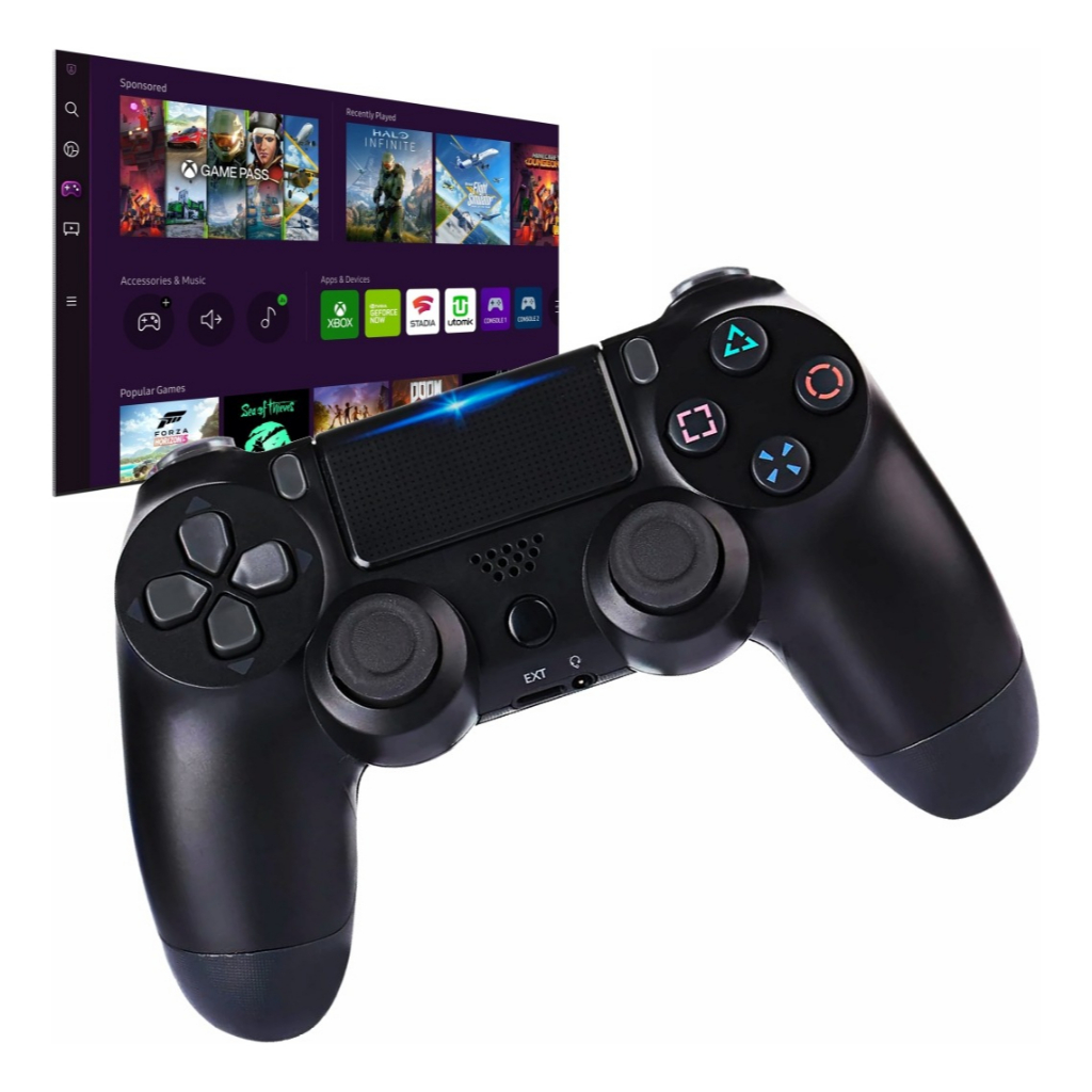 Controle Tv P/ Samsung Com Gaming Hub Xbox Game Pass Geforce Ps4 Play4/PC/Android