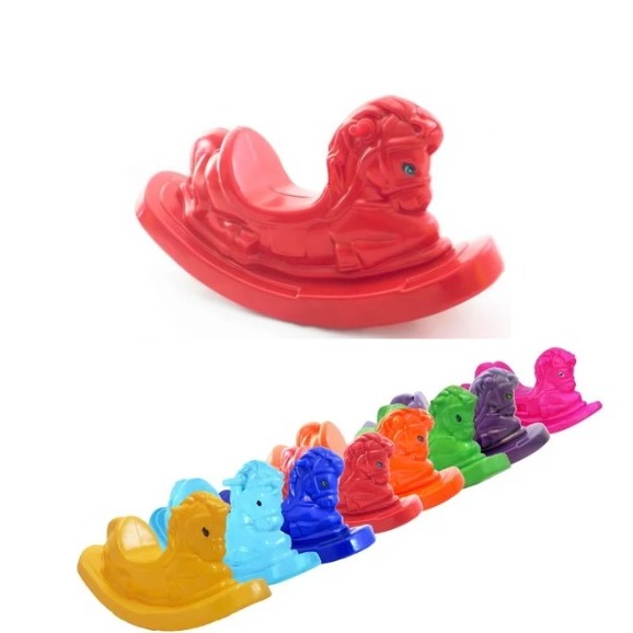 Gangorra Crianças Até 6 Anos-balanço Cavalinho Playground Resistente em Oferta na Shopee