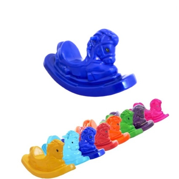 Gangorra Crianças Até 6 Anos-balanço Cavalinho Playground Resistente