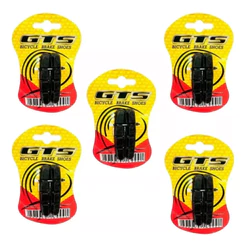 Kit 5 Pares Sapatas De Freio V-brake 70mm Modelo Orbital Gts