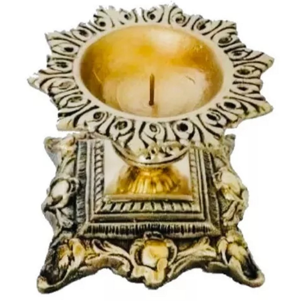 Castiçal Para Velas De  7 Dias Em Bronze Presentes Casa Decoração Lindo