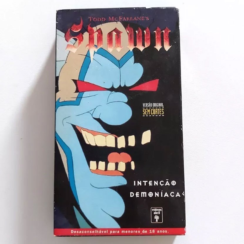Vhs Spawn Intenção Demoníaca Todd Mcfarlane's