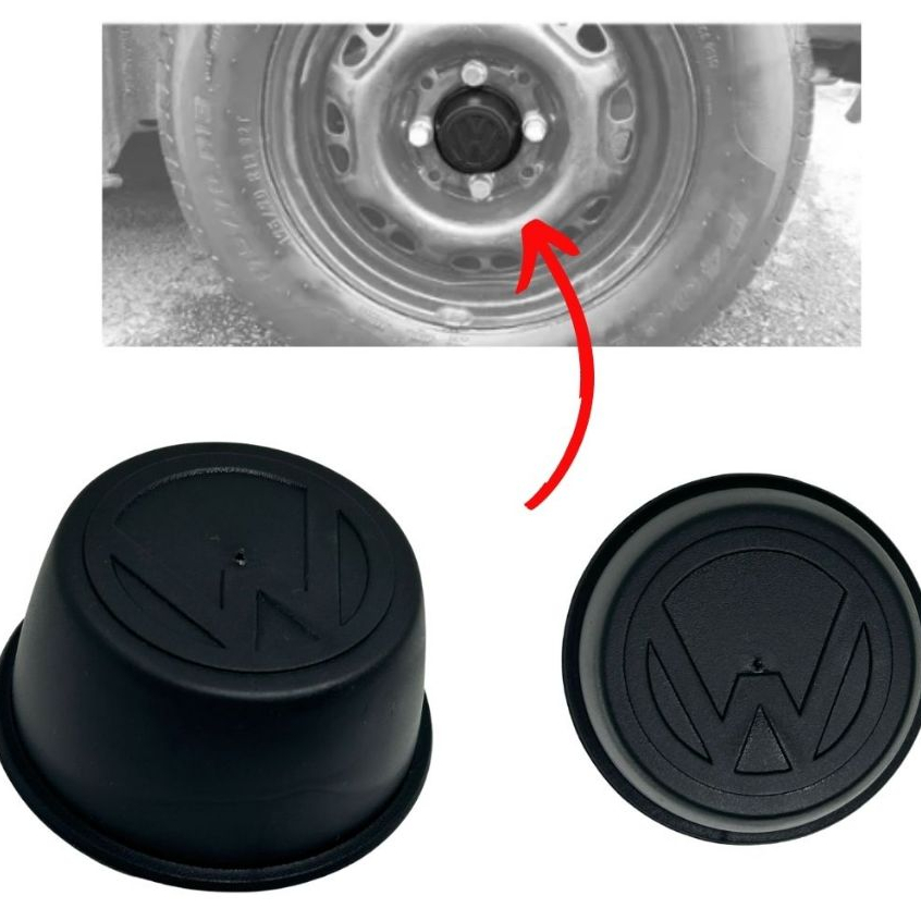 Calota Copinho Centro de Roda Vw Gol Parati e Passat - 4UND em Oferta na Shopee