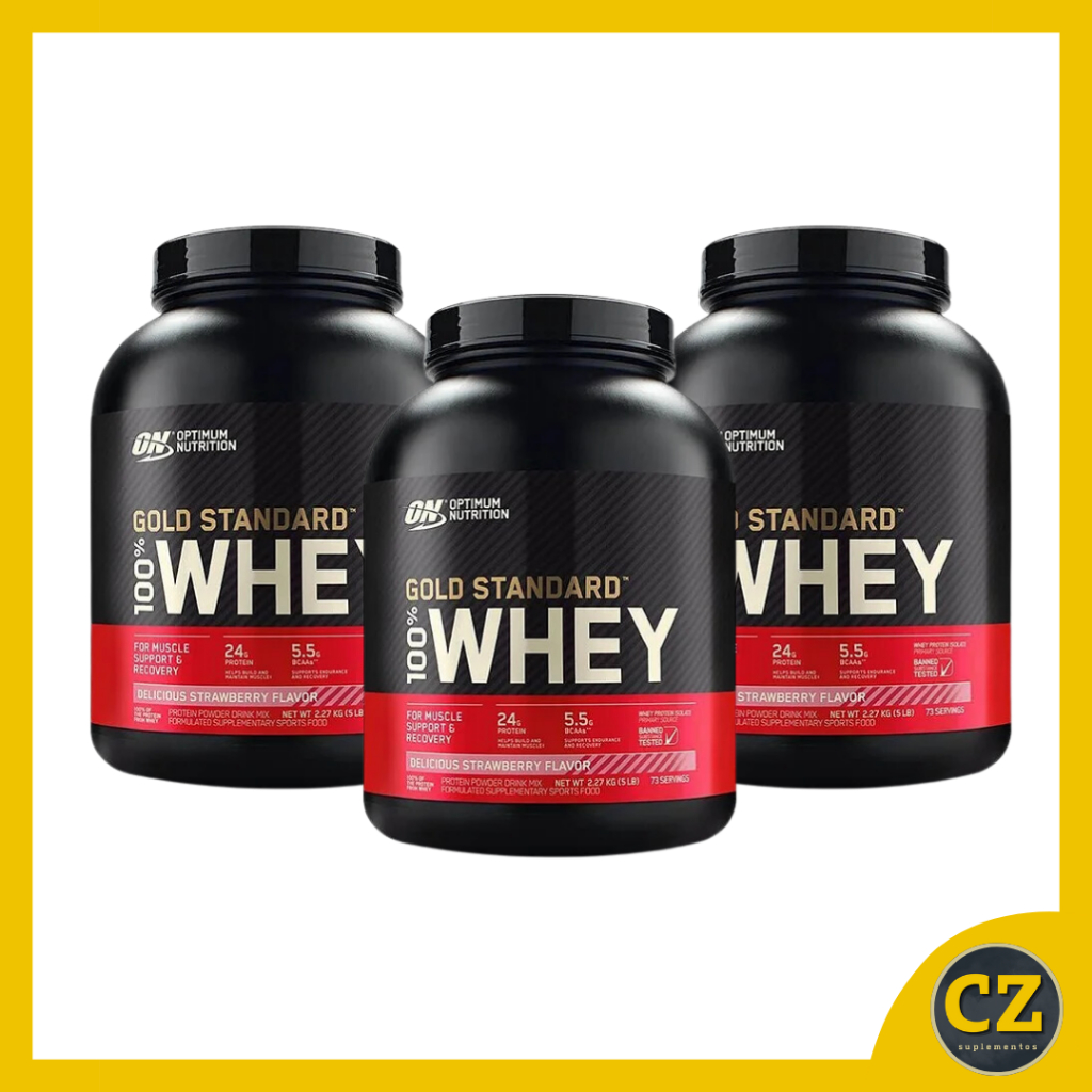 Whey Gold Standard 100% (2,27Kg) - Optimum Nutrition