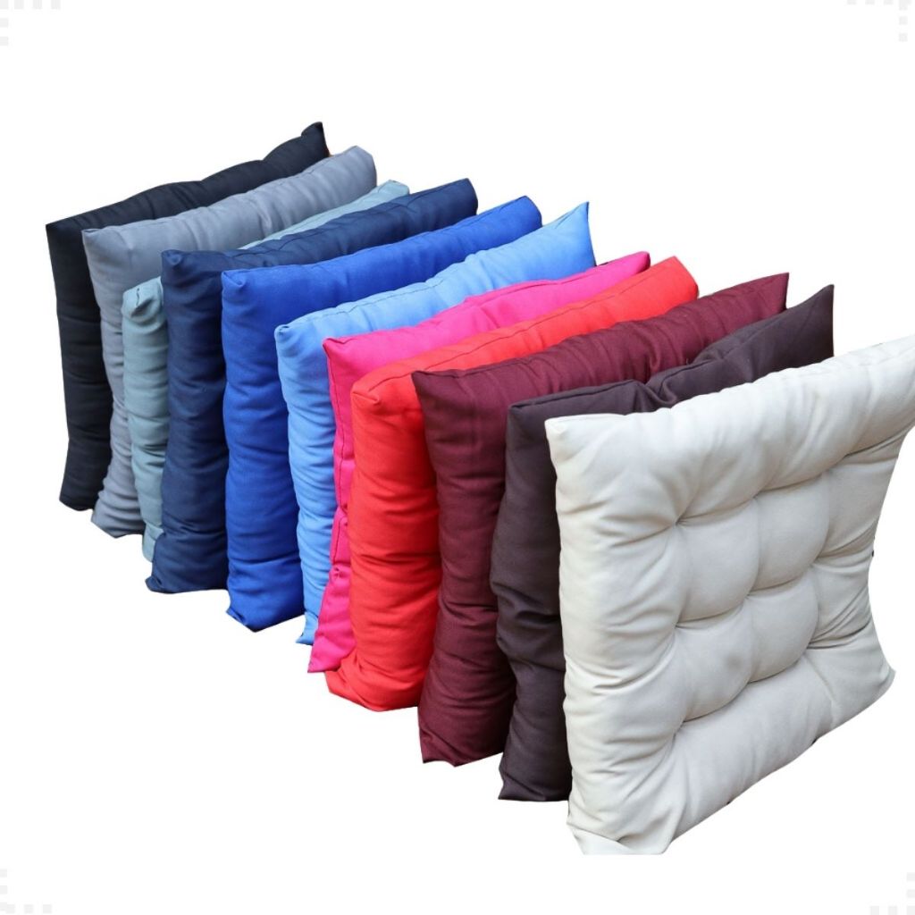 Futton Para Cadeira 8 Peças  Banco Pallet Banqueta Cores Diversas Futon Conforto Macio Cheio 40x40cm