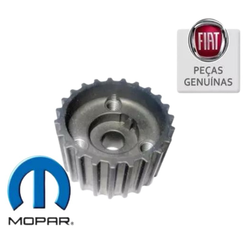 Engrenagem Virabrequim Fiat Palio Uno Siena Fiorino Doblo Todos Com Motor Fire 1.0  1.3 - 8V 16V ORIGINAL 55181243