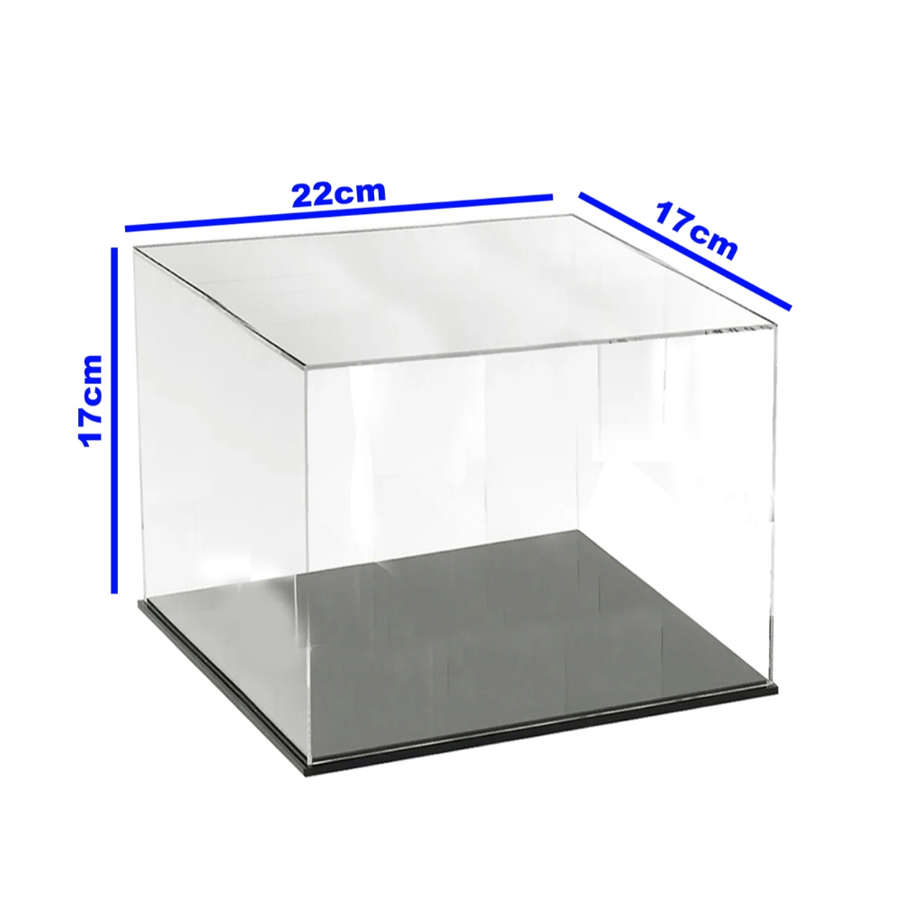 Caixa de Acrílico transparente Para Exposição Coleção 22x17x17(a)cm