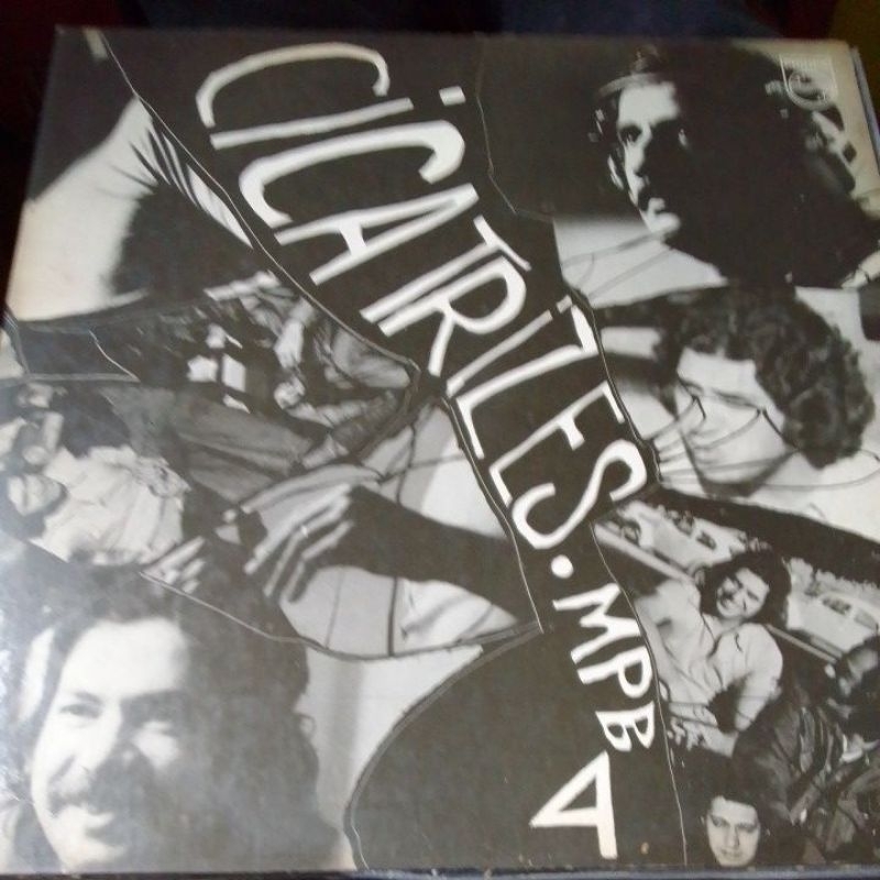 lp - vinil m.p.b 4 cicatrizes capa dupla / mpb/ samba/samba rock/vinil raro