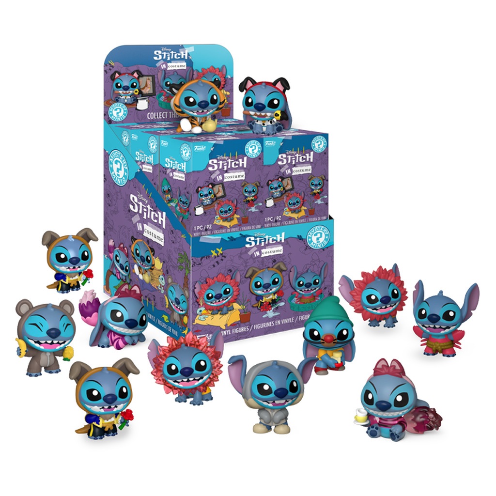 FUNKO MYSTERY MINIS DISNEY LILO & STITCH - STITCH IN COSTUME (76081) NOVO ORIGINAL