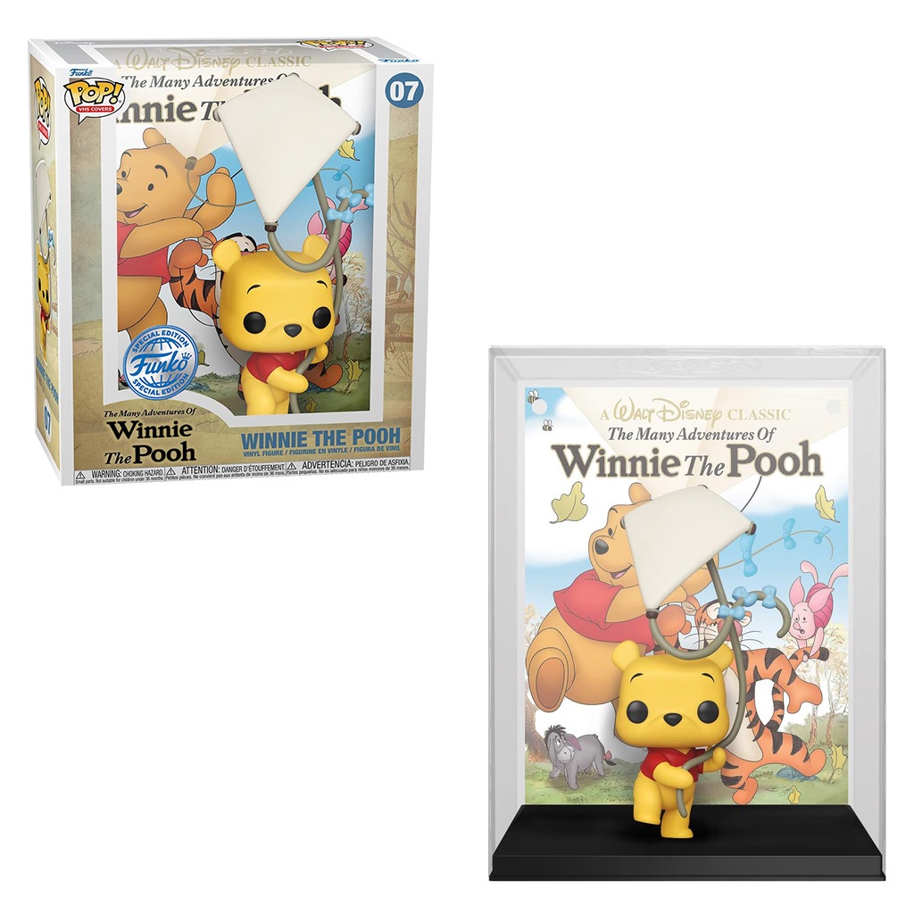 FUNKO POP VHS COVERS DISNEY WINNIE THE POOH EXCLUSIVE - WINNIE THE POOH 07 (63267) NOVO ORIGINAL