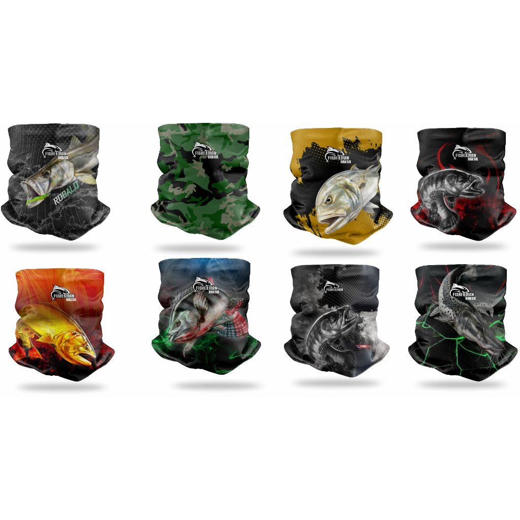 BANDANA BANFF DE PESCA COM PROTEÇAO UV50+ em Oferta na Shopee