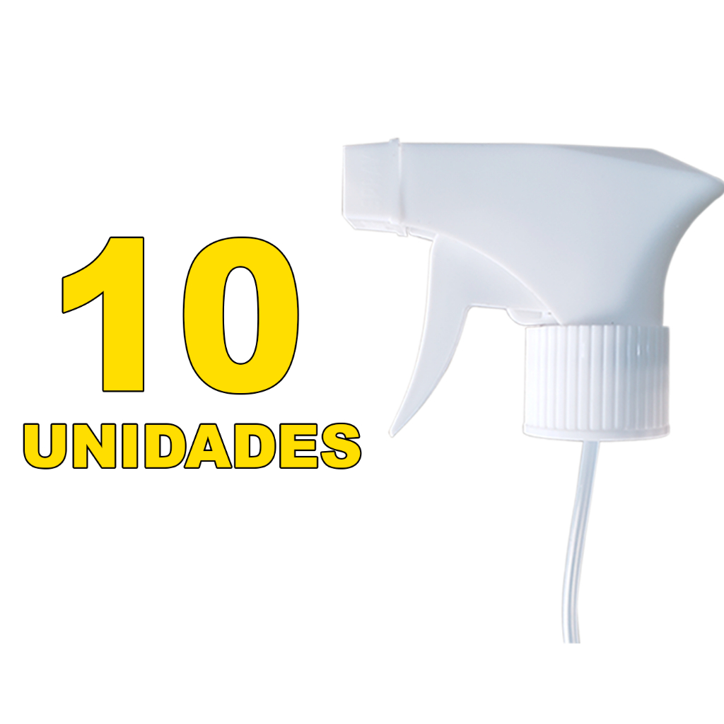 10 Gatilhos Borrifadores 3 Funções: Off/Stream/Spray. Bocal 28mm