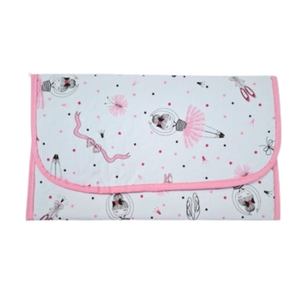 Trocador de Fraldas Portátil Bailarina em Oferta na Shopee