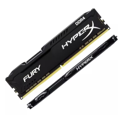 Memória Ram Fury DDR4 4Gb 2666mhz - 8Gb Hyperx Ddr4 3200mhz Para Pc Gamer