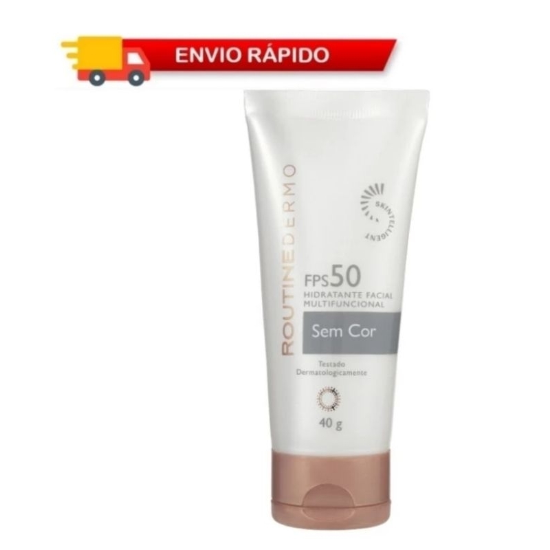 Hidratante Facial Multifuncional FPS 50 Sem Cor Routine Dermo Hinode 40g