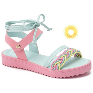 Sandália Infantil Klin Lola  Amarrar na Perna Colorida em Oferta na Shopee