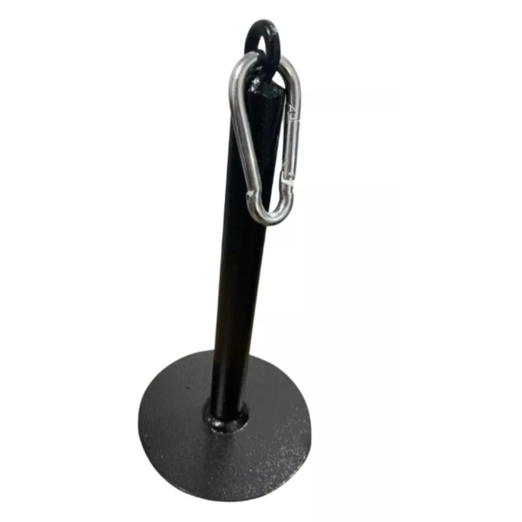 Suporte De Anilha Para Agachamento Sumô Com Mosquetão