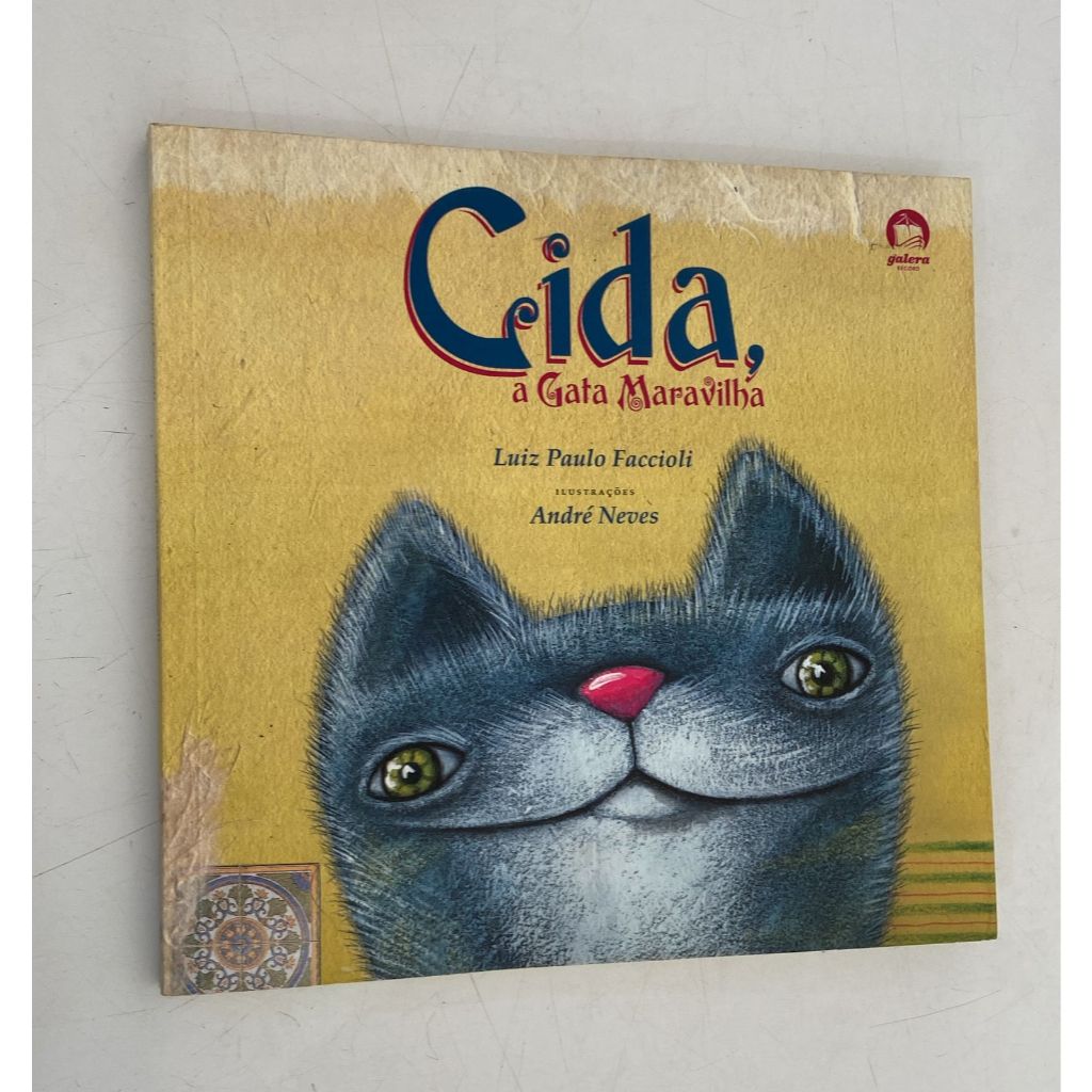 Cida, a gata maravilha - Livro infantil - Autor Luiz Paulo Faccioli