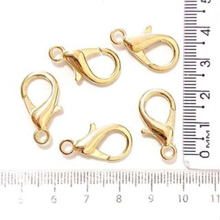 Fecho Lagosta 22mm pacote com 100pçs Colar Pulseira em Oferta na Shopee