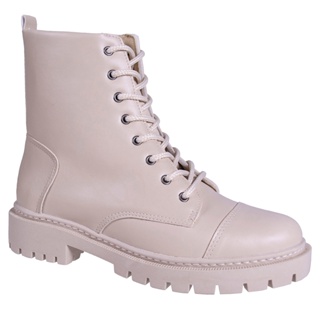 Bota Coturno Plataforma Blogueira Tratorada Feminina Moda em Oferta na Shopee