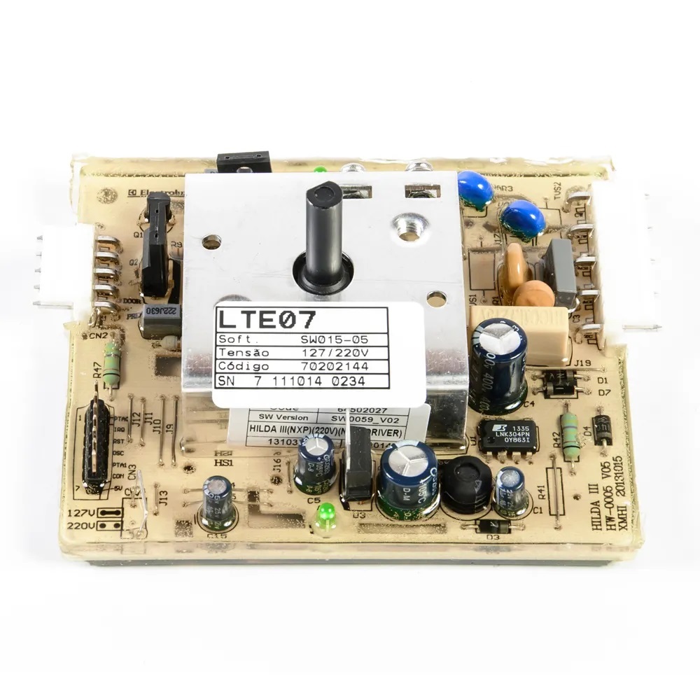 Placa de Potência Lavadora Electrolux LTE07 70202144 Original