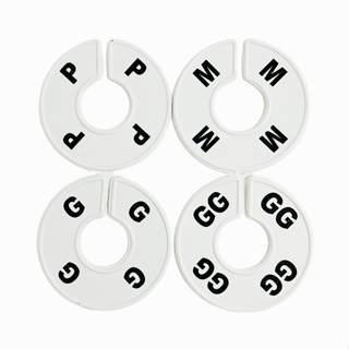 Kit divisor de arara tamanhos P,M,G,GG em Oferta na Shopee