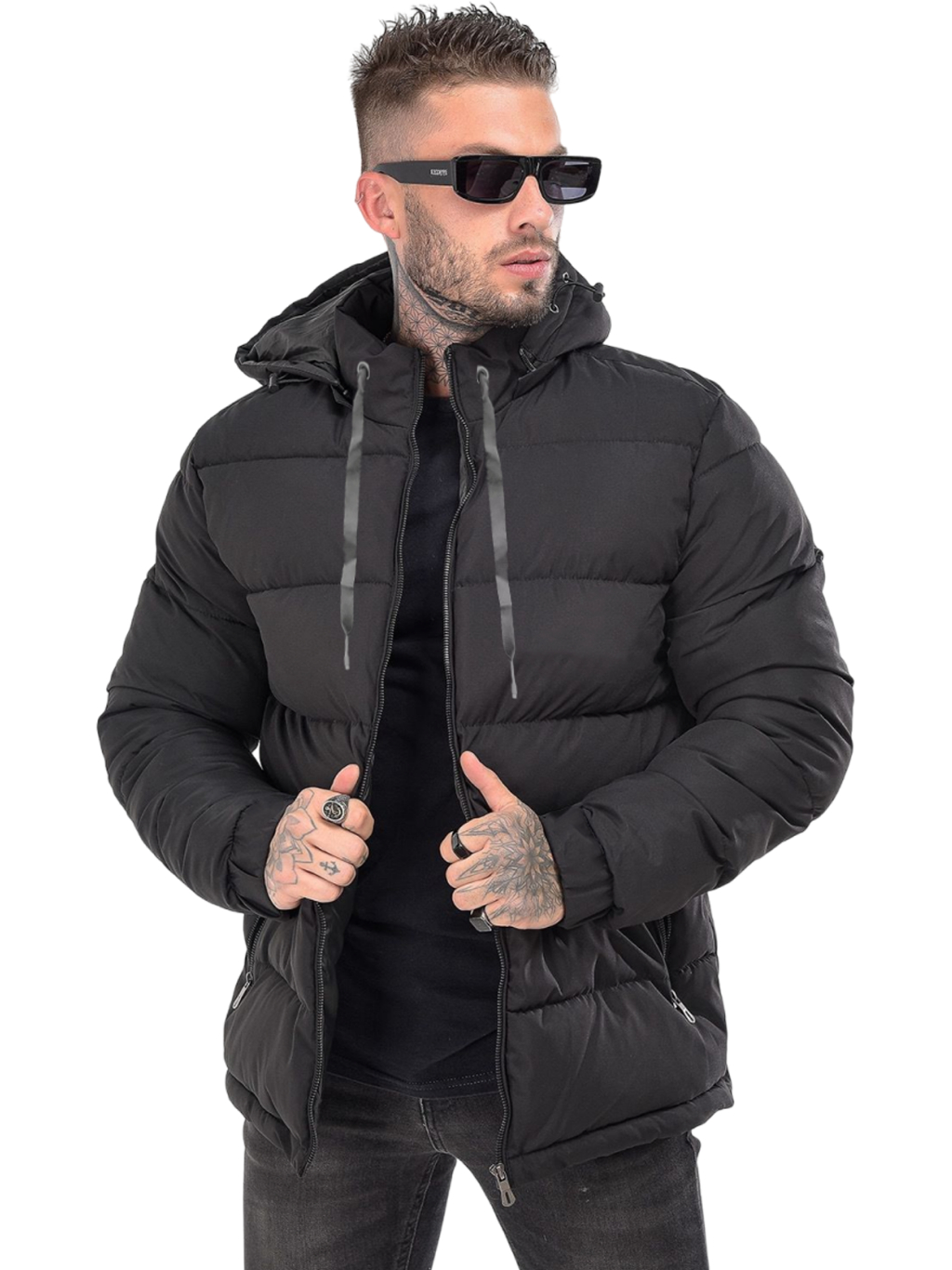 Jaqueta Premium Masculina Puffer Casaco Corta Vento Impermeável
